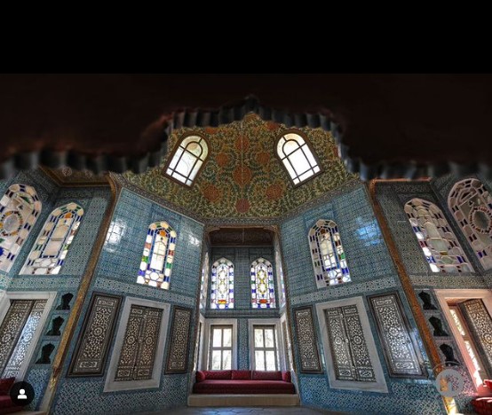 revan kosku Topkapi Palace Museum in Istanbul Turkey