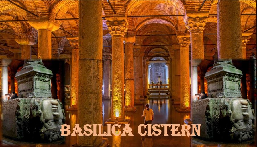 basilica cistern medusa heads 1 basilica cistern Basilica Cistern-Sunken Palace Istanbul, Turkey