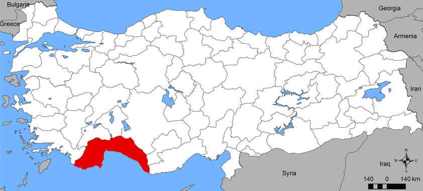ANTALYA CITY GUIDE 30 antalya location
