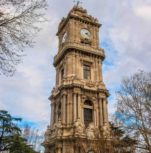 Dolmabahce Palace - Istanbul clock tower