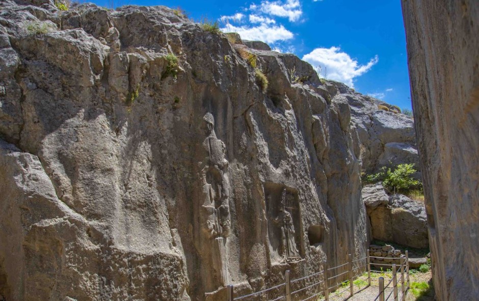 Hattusa Turkey The Sphinx Gate