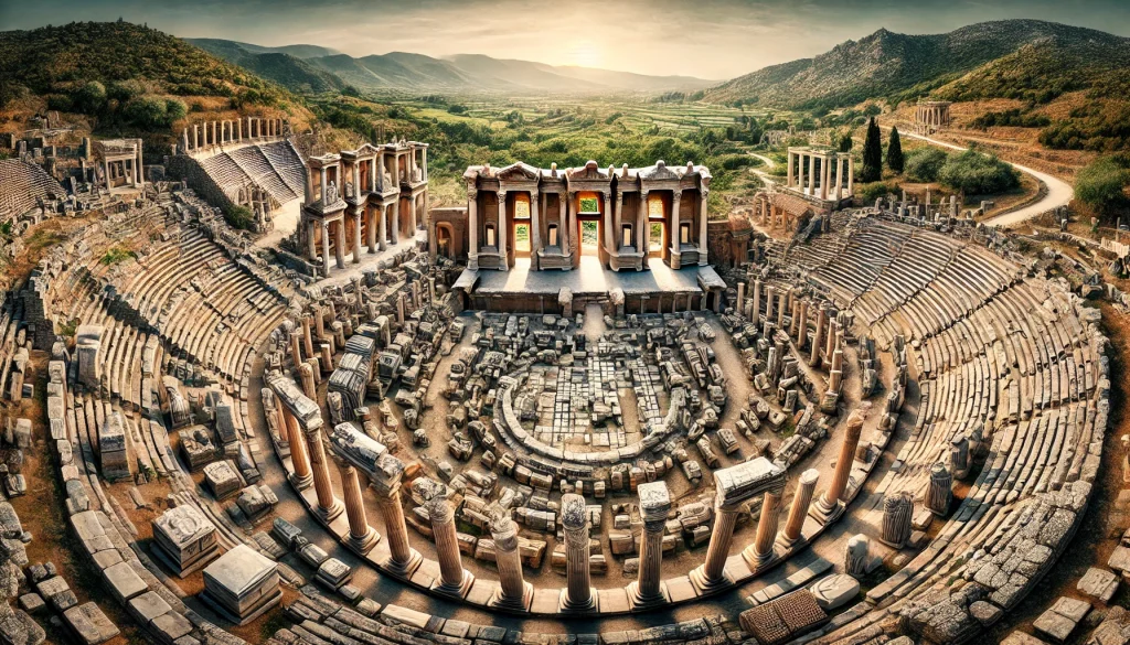 Turkey's Ancient Ruins: From Troy to Gobekli Tepe 1 Turkey's Ancient Ruins: From Troy to Gobekli Tepe - Pamukkale is a natural wonder known for its world-famous white travertine terraces. However, Pamukkale is not only known for its natural wonders, but also for its ancient ruins. The ancient city of Hierapolis is located next to Pamukkale and is known as one of the most important health centers of the ancient Roman period.