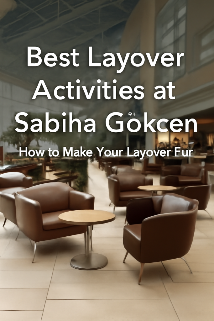 Best Layover Activities at Sabiha Gökçen: How to Make the Most of Your Stopover 1 Best Layover Activities at Sabiha Gökçen: How to Make the Most of Your Stopover